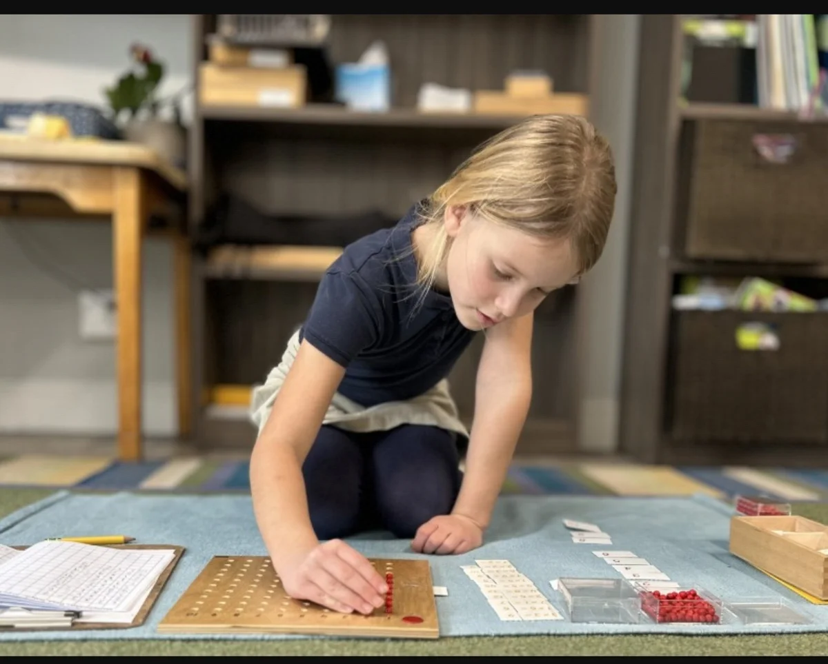 kindergarten student in tuckahoe private school 